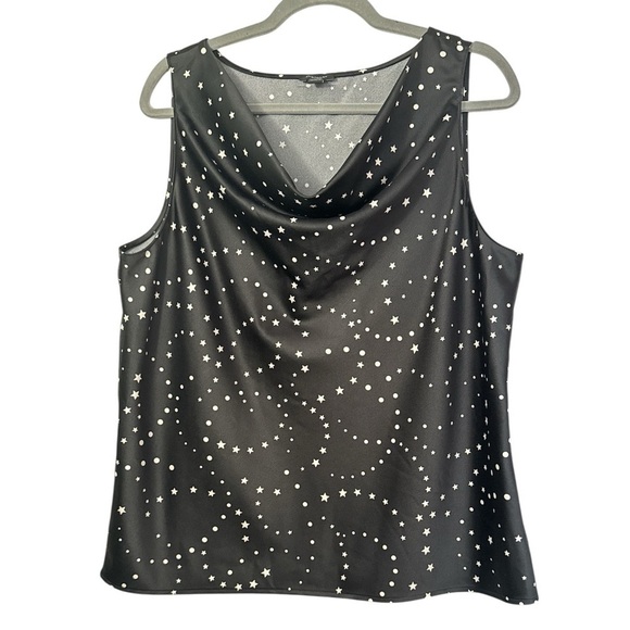 Ann Taylor Tops - Ann Taylor Cowl Neck Starry Sleeveless Top